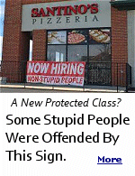 Santino Pizzeria in Columbus, Ohio is the subject of intense debate on social media after the owner posted a sign that said Now hiring non-stupid people, with some finding it hilarious while others got offended.